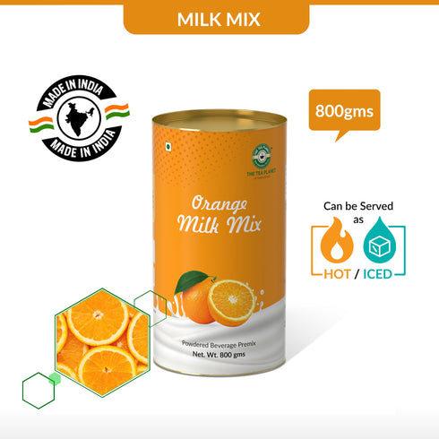 The Tea Planet  Milk Mix Orange Flavor